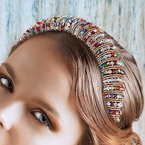 Headband Crystal Rhinestone4/pack NEW